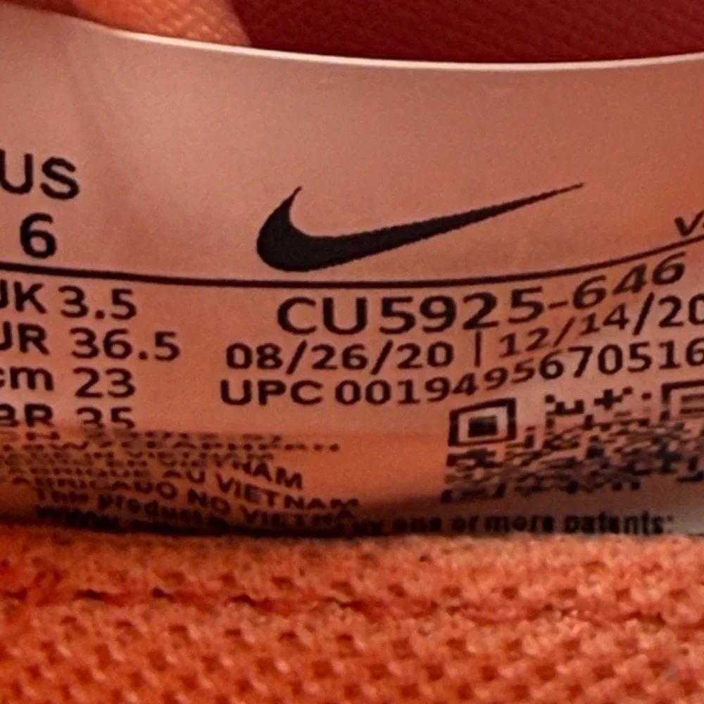 Nike Air Zoom SuperRep 2 Women Size 6 Training Shoes CU5925-646 Bright Mango